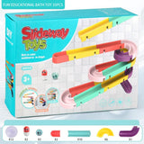 Interactive Bathtub Slide Set Toddler Bath Toys